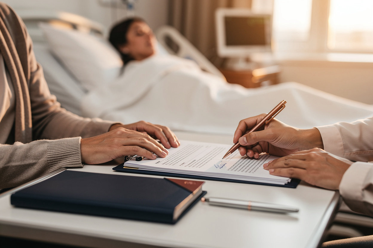 Debra L. Faiello - Mobile Notary Services providing compassionate bedside notarization at hospitals in Monmouth County, NJ
